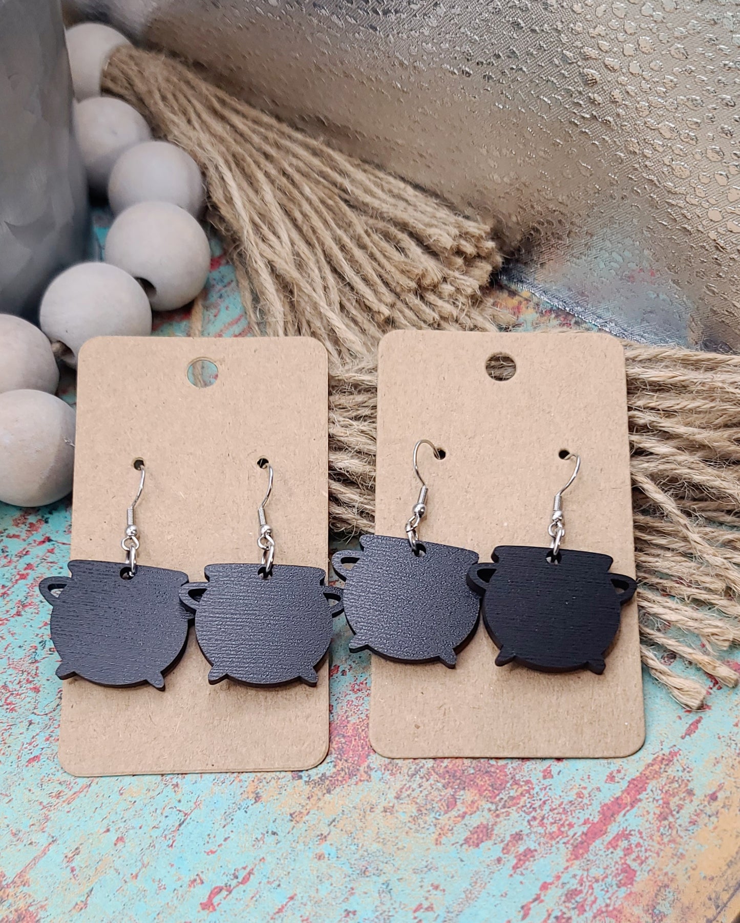 Cauldron Earrings