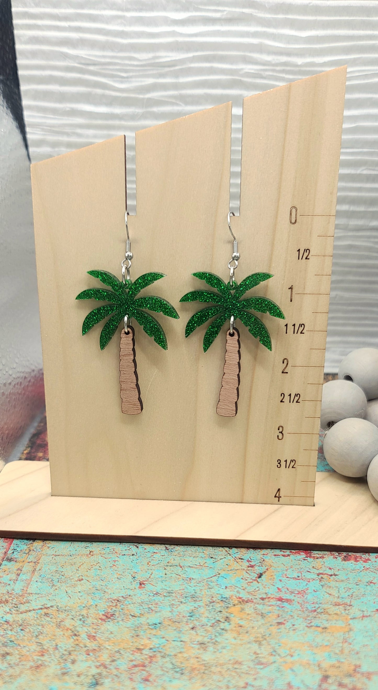Palm Tree Earrings