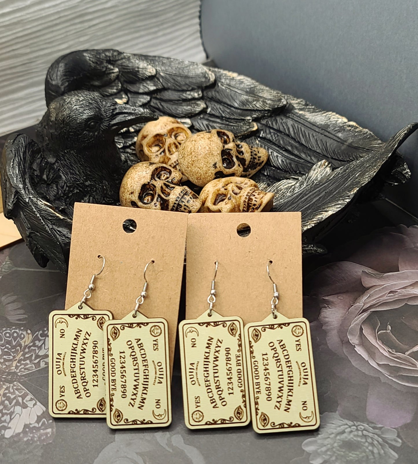 Ouija Board Earrings