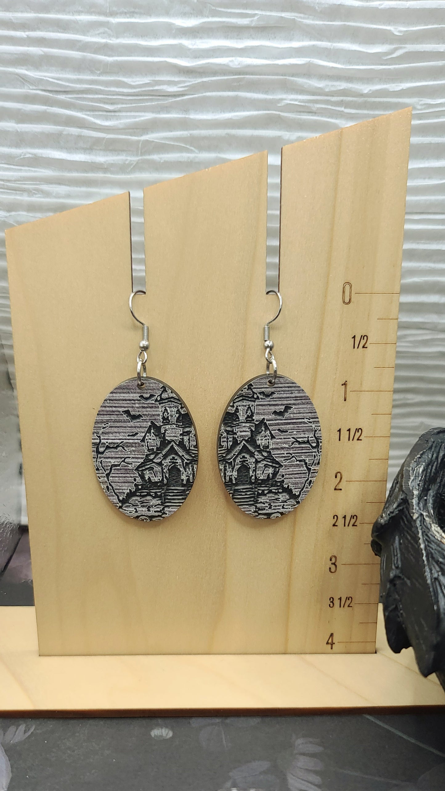 Haunted House Earrings