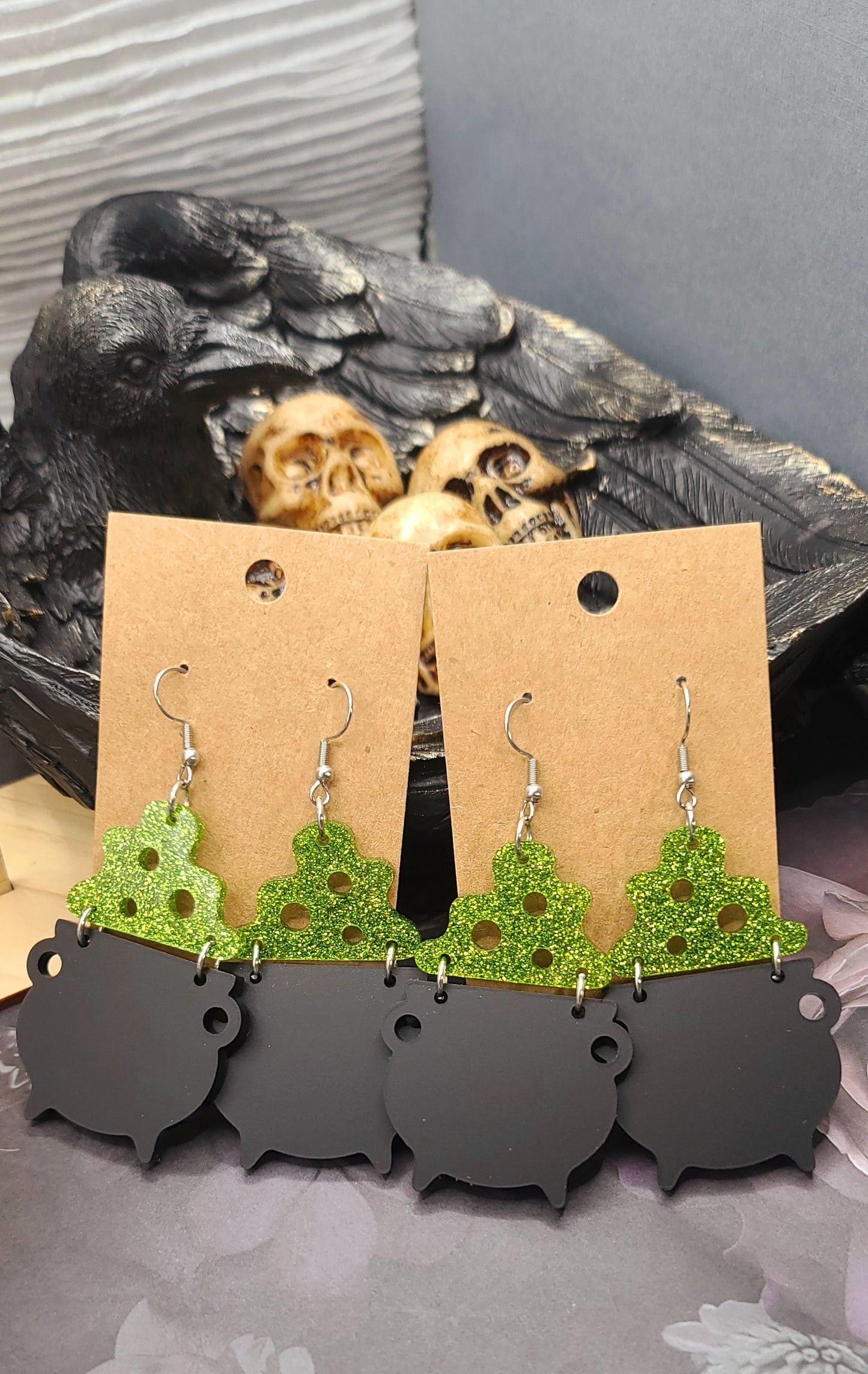 Bubbling Cauldron Earrings