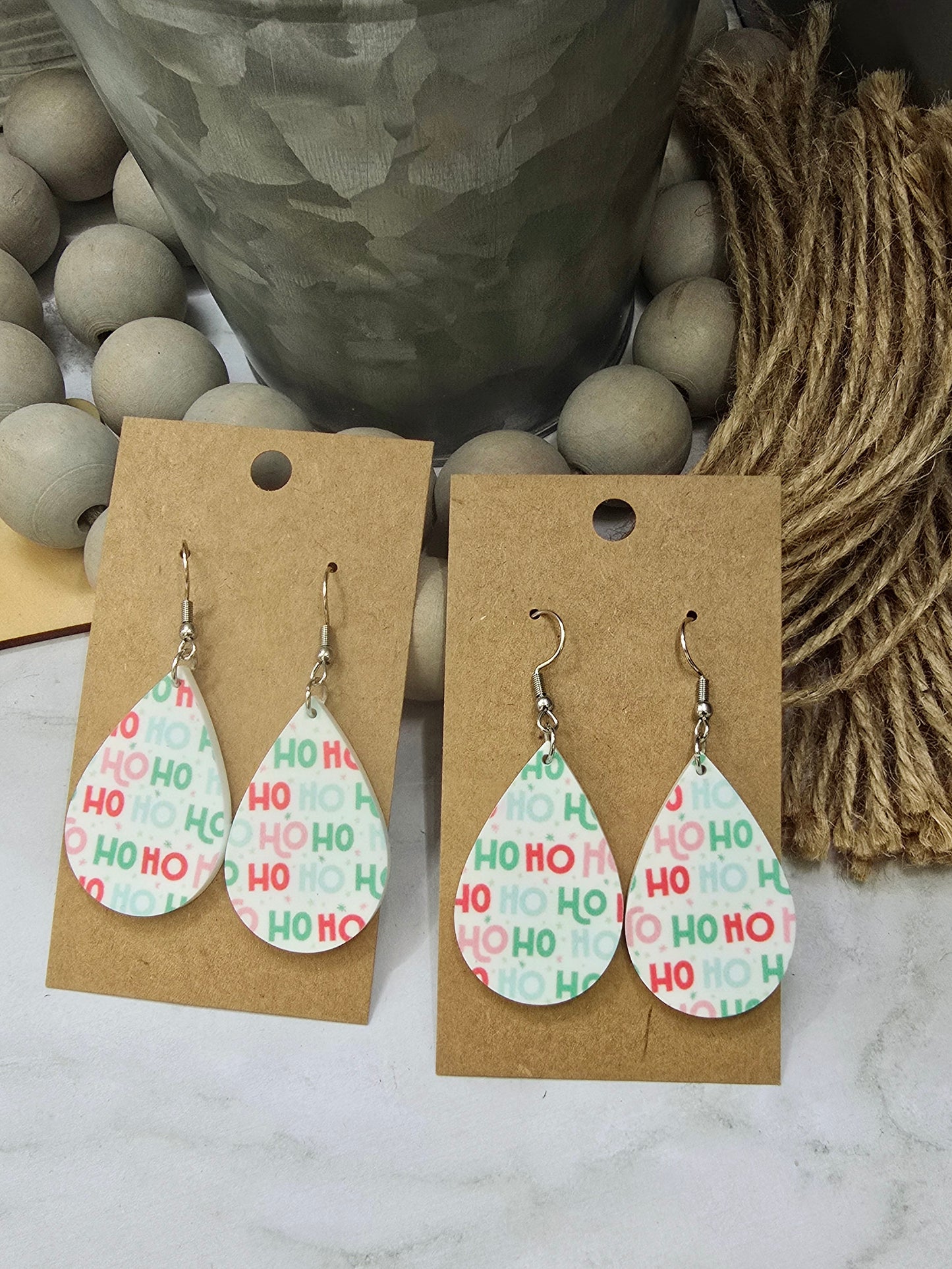 Hohoho Teardrop Earrings