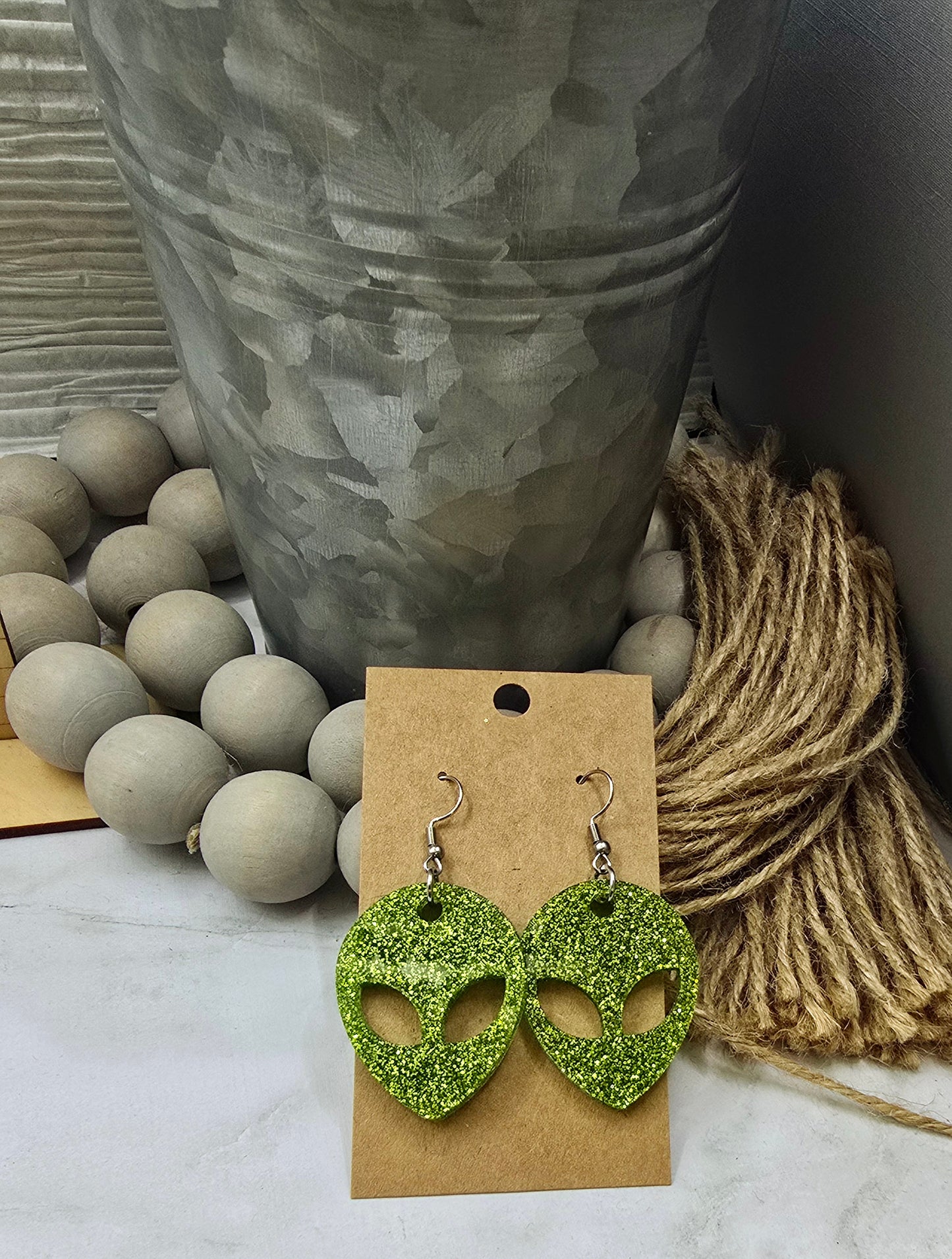 Alien Earrings