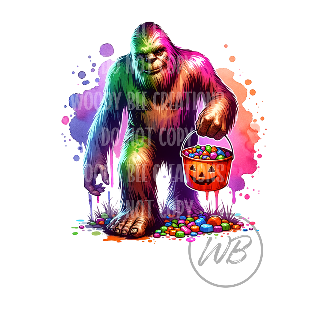 Halloween Big Foot PNG