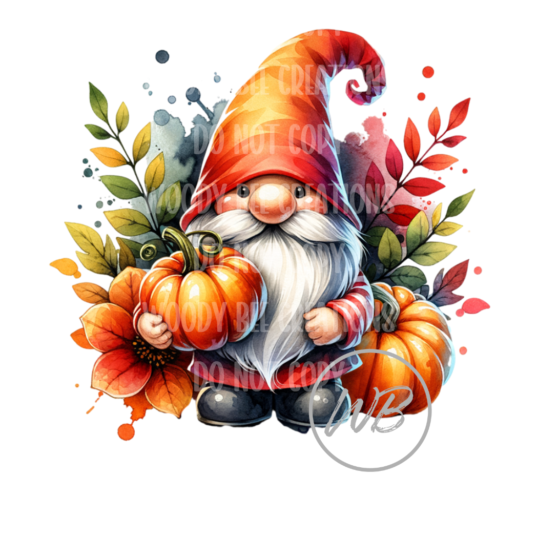 Pumpkin Gnome PNG