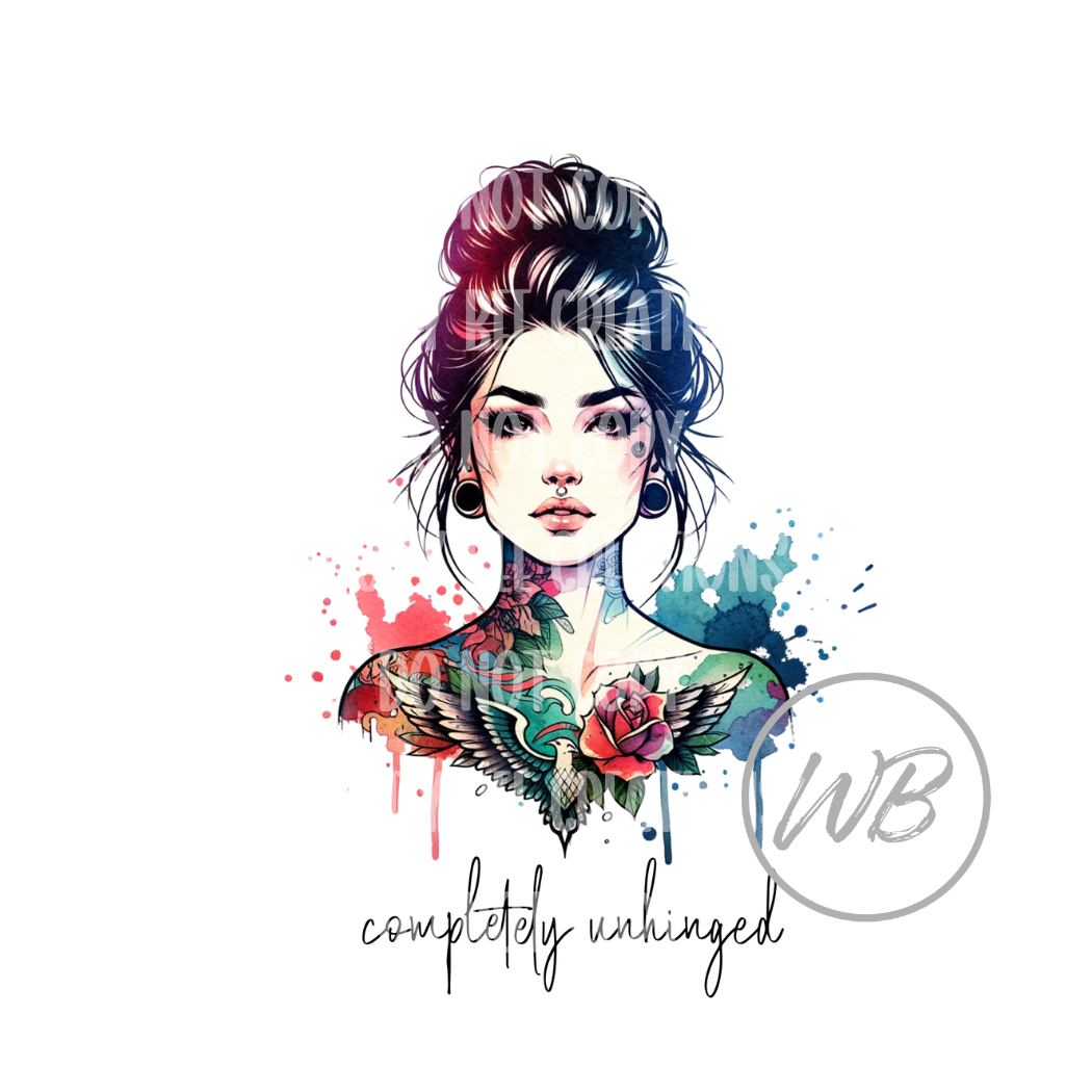 Completely Unhinged PNG