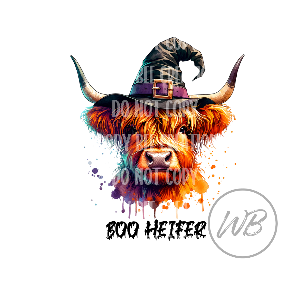 Boo Heifer PNG
