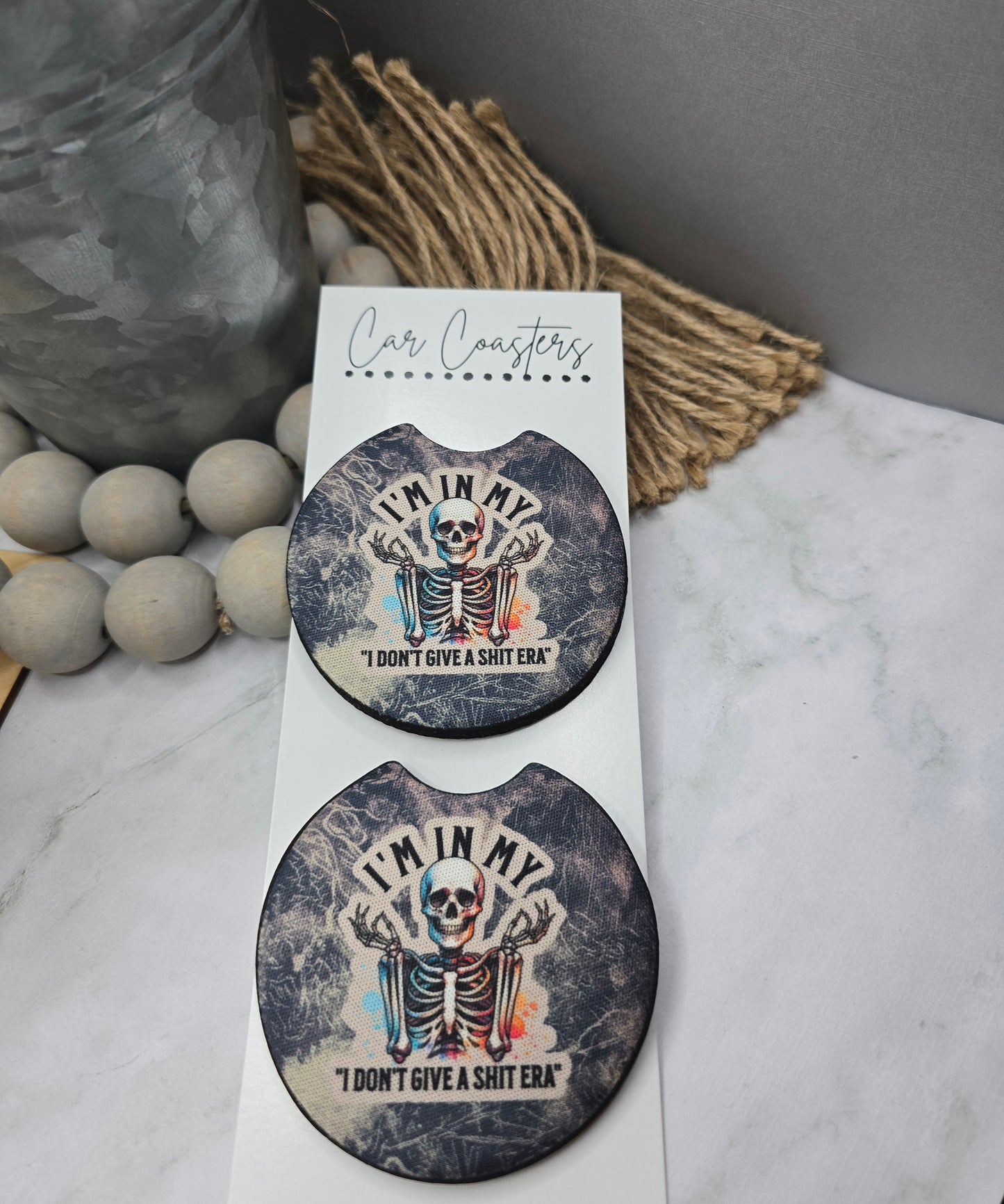 In My Era Car Coaster