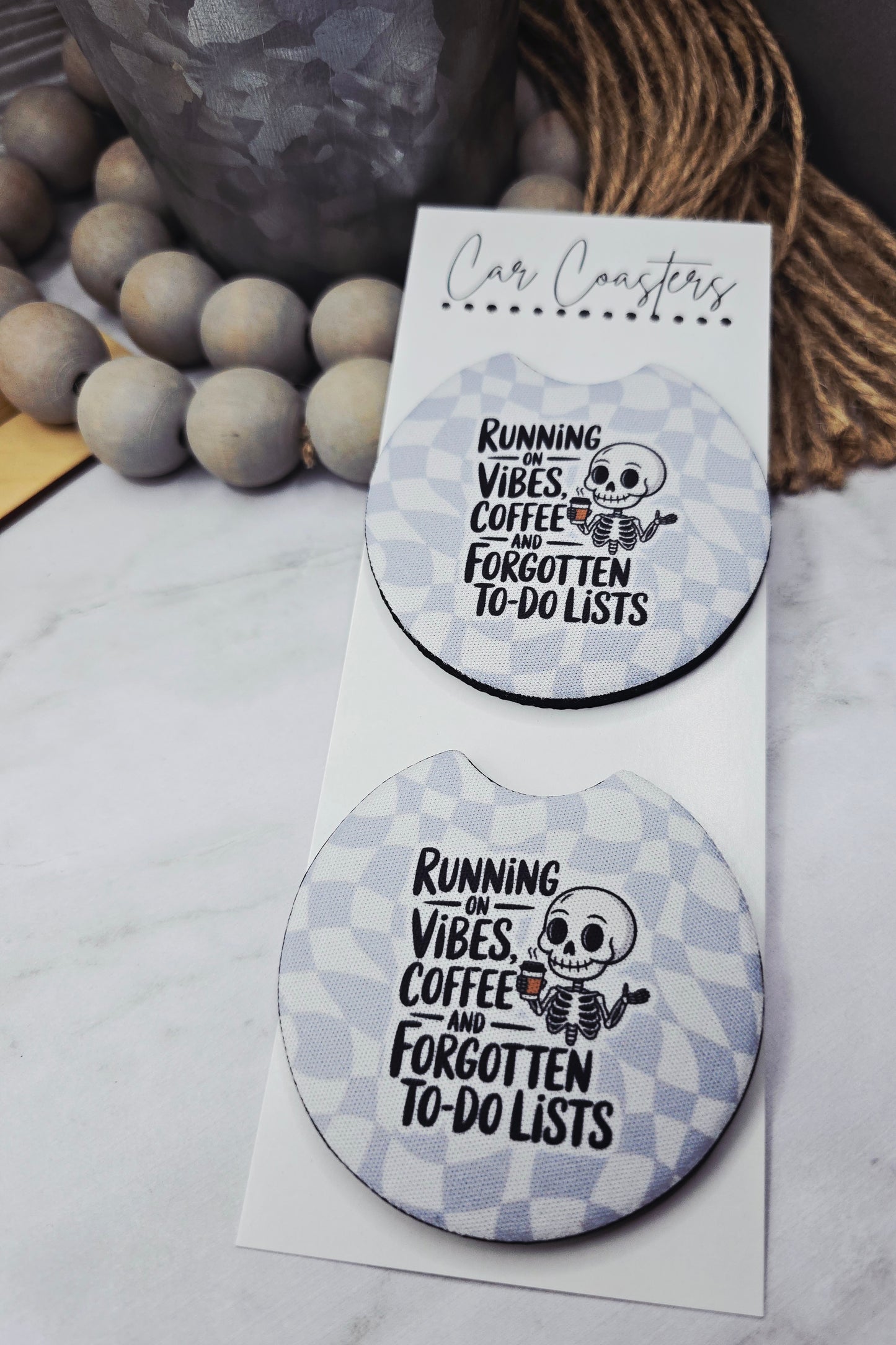 Vibes Car Coasters
