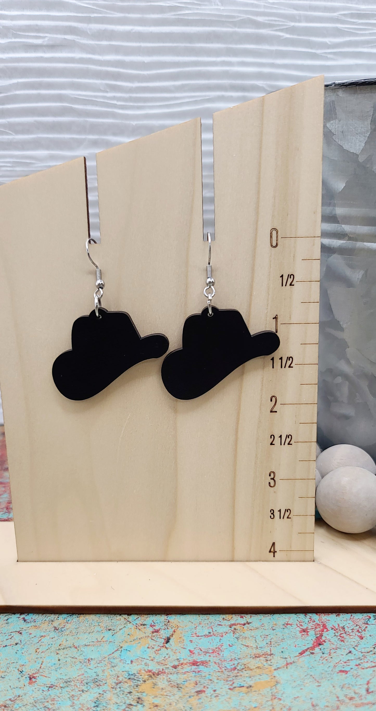 Cowboy Hat Earrings