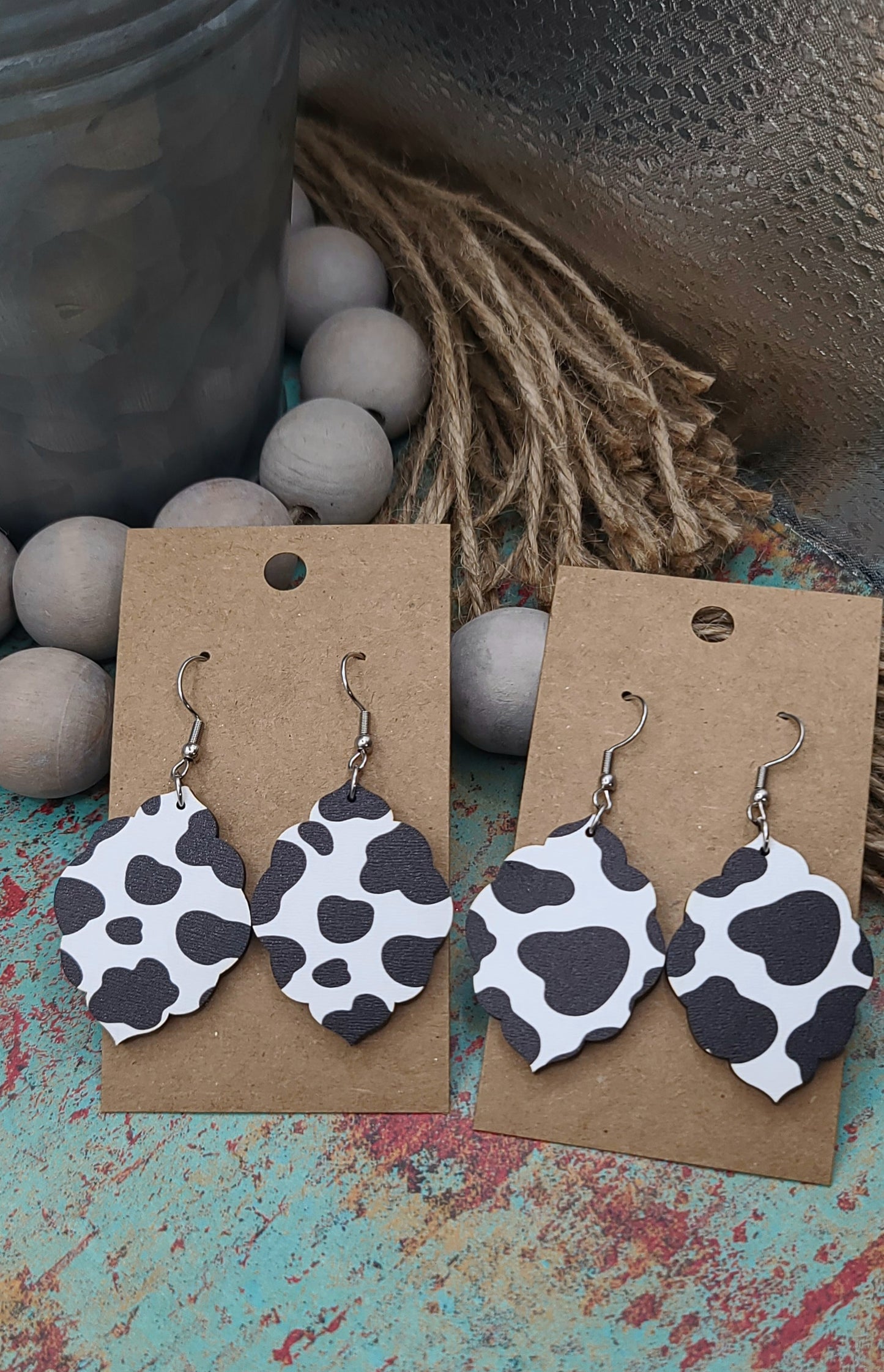 Cow Earrings