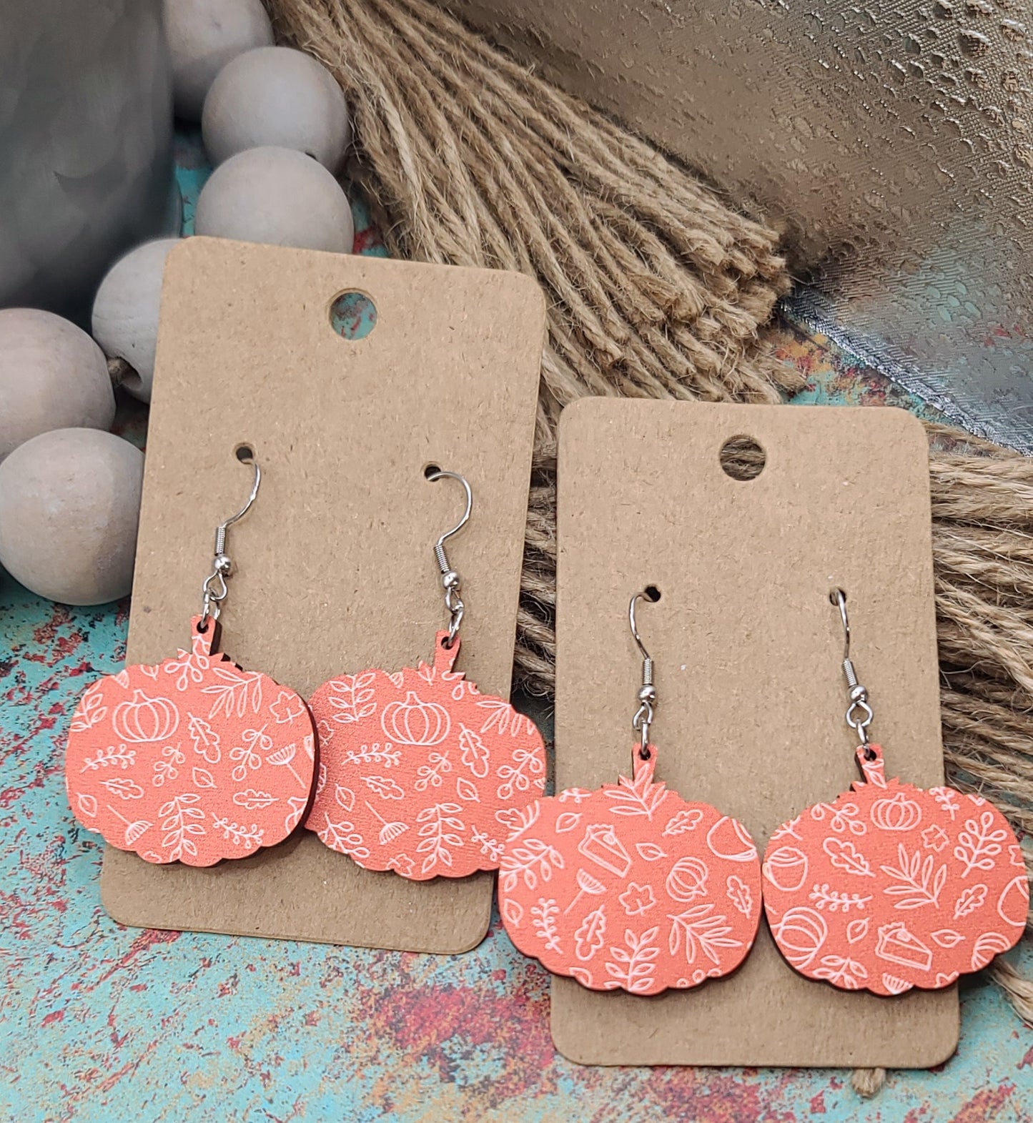 Pumpkin Spice Pumpkin Earrings