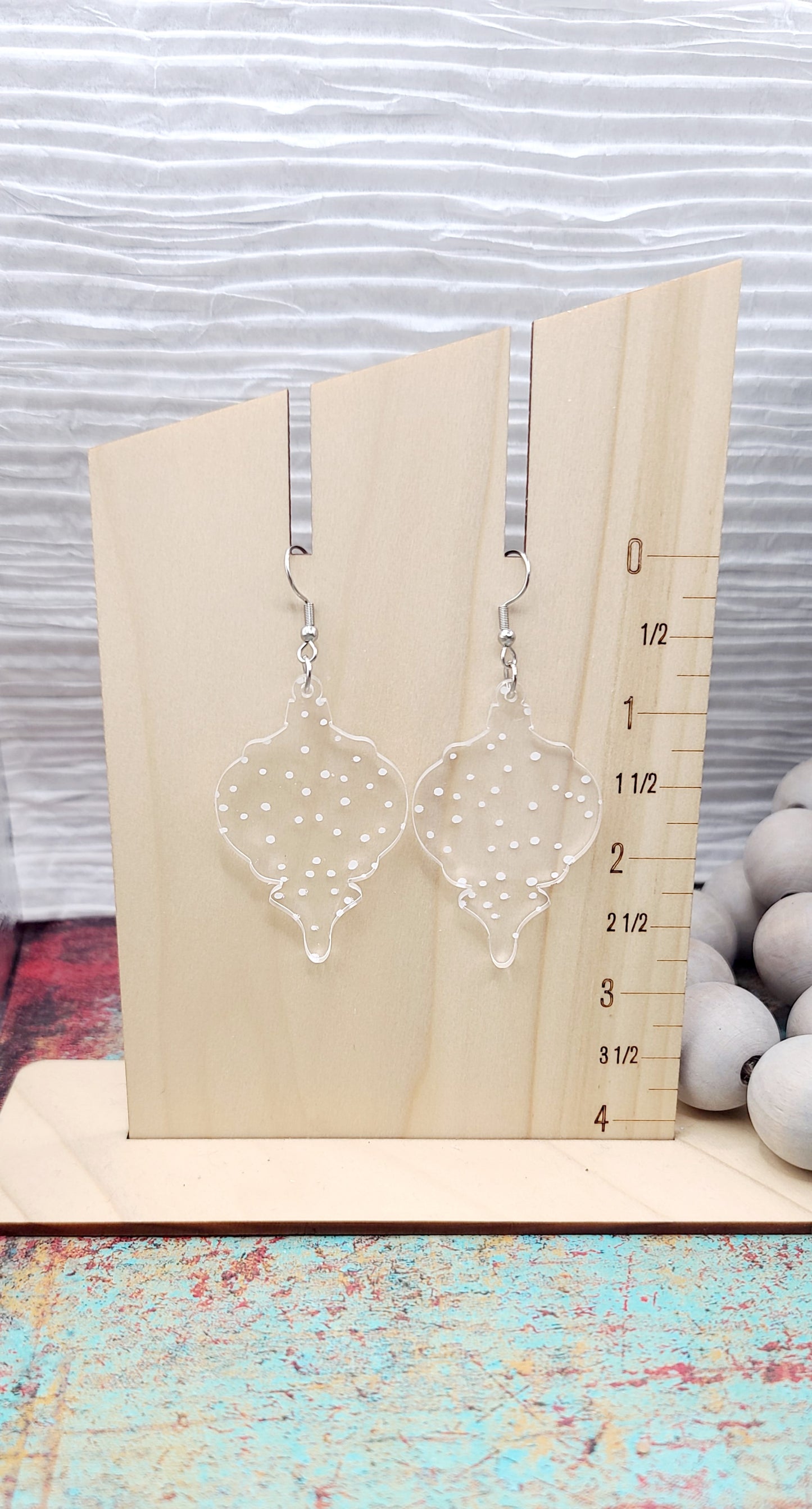 Snow Ornament Earrings