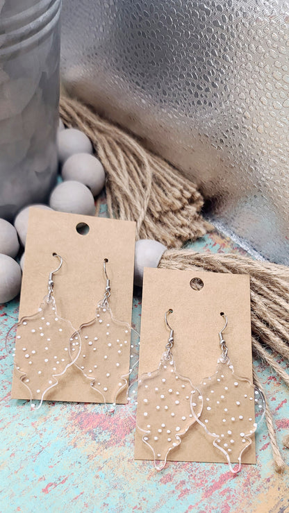 Snow Ornament Earrings