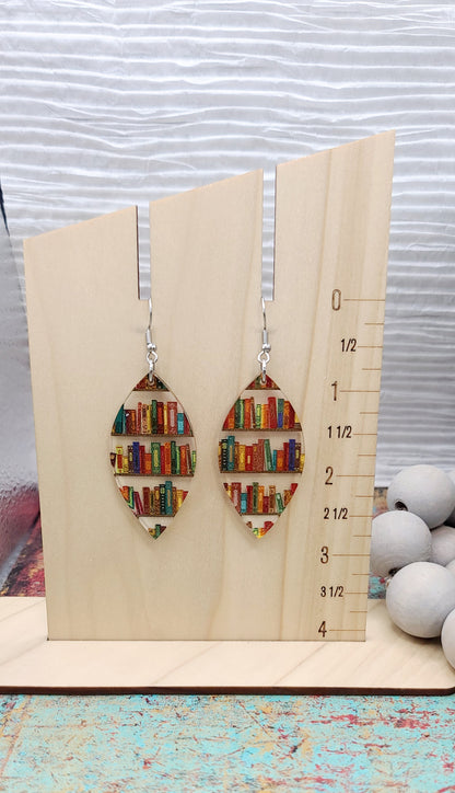 Book Petal Earrings