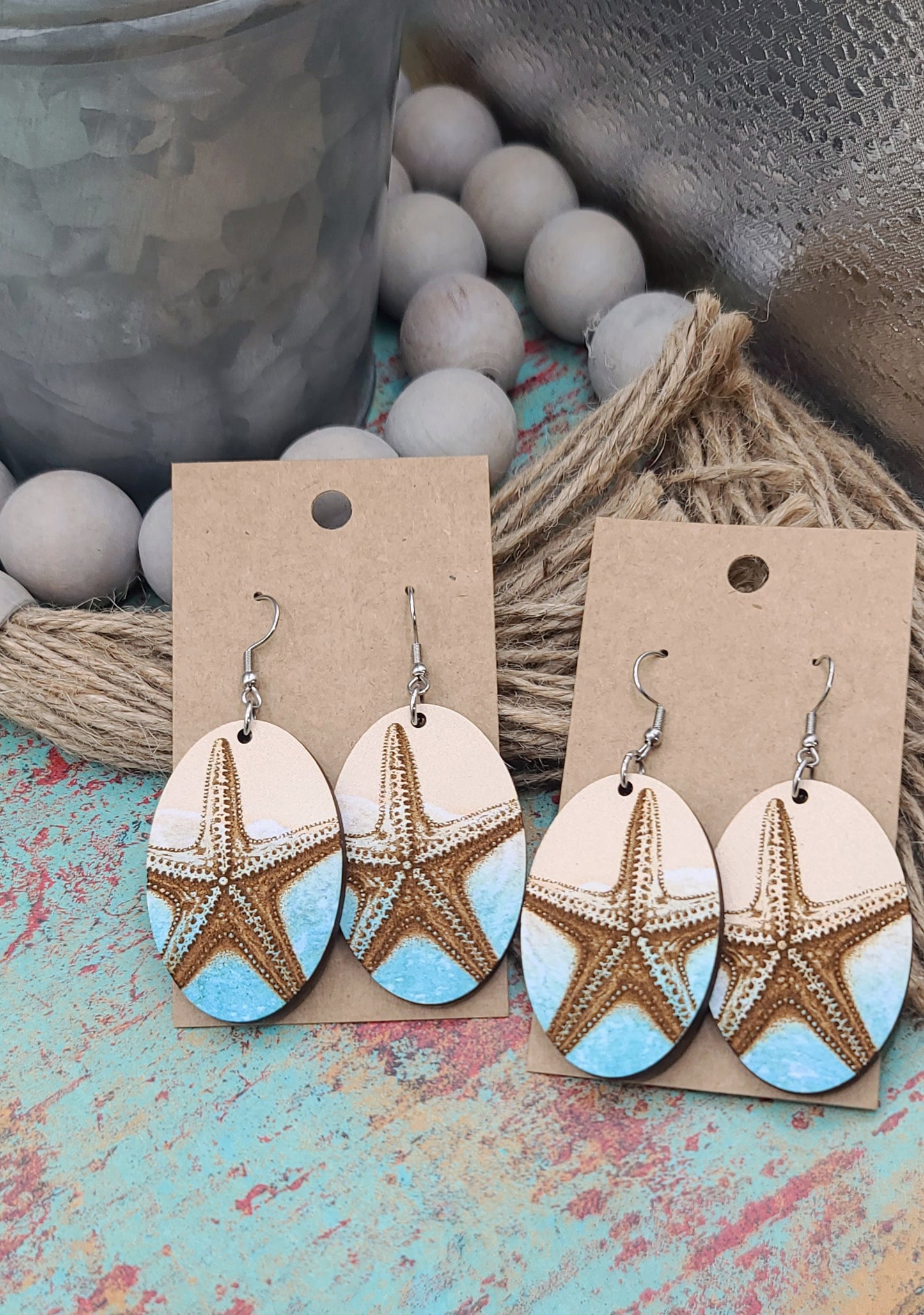 Starfish Beach Earrings