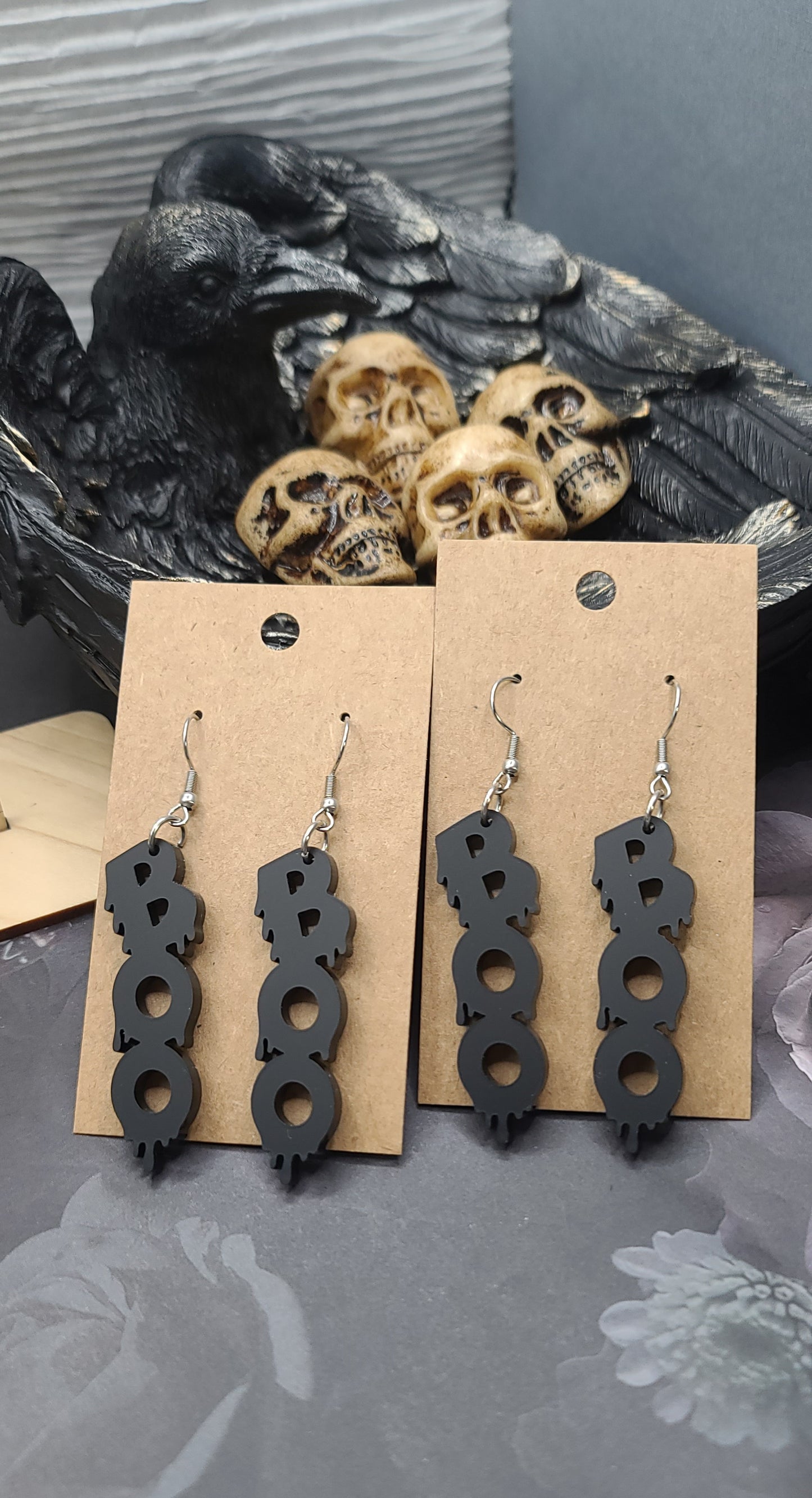Boo Earrings