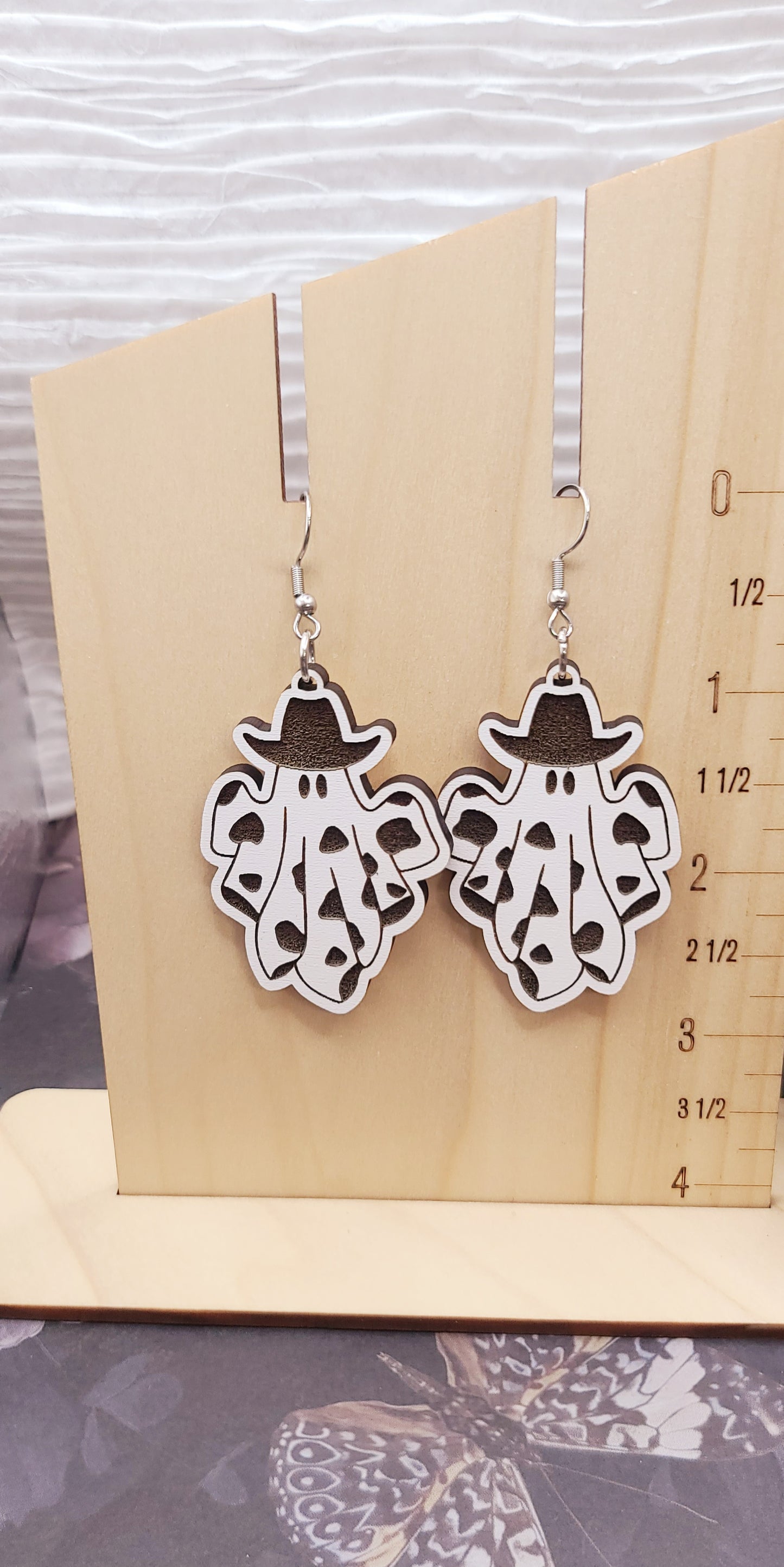 Western Ghost Earrings