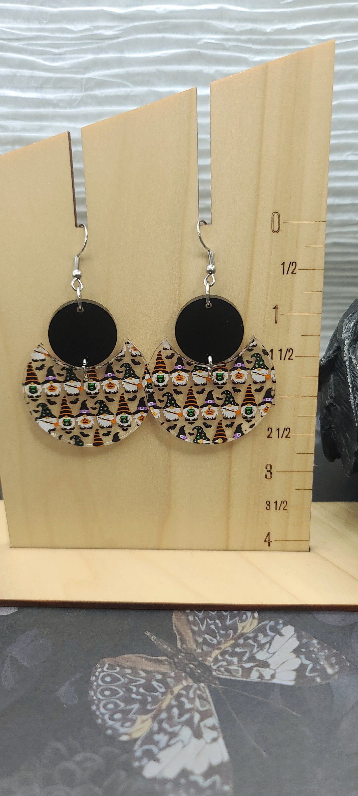 Halloween Gnome Earrings