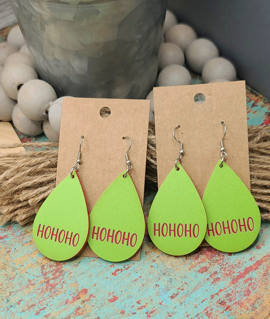 Hohoho Teardrop Earrings