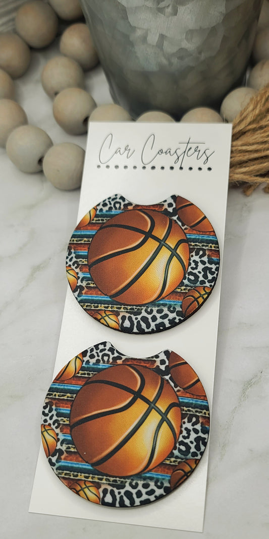 Basketball Car Coasters