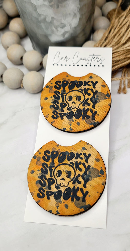 Spooky Car Coasters