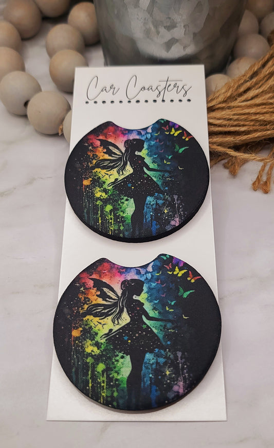 Fairy Car Coasters