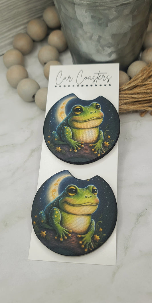 Frog Car Coasters