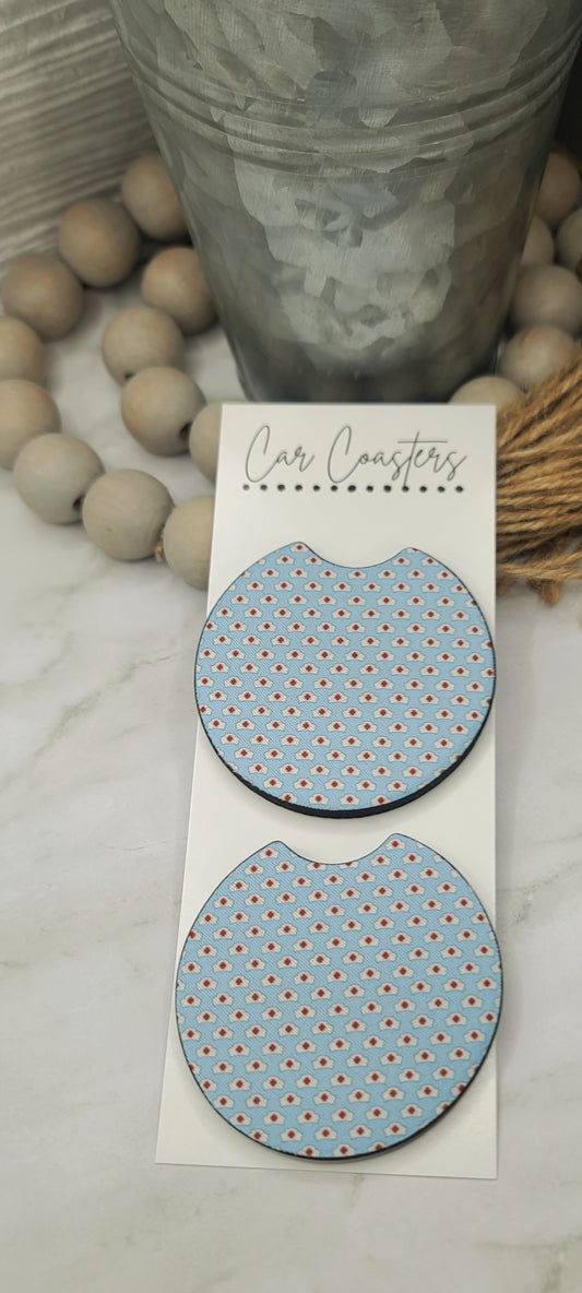 Nurse Hat Car Coasters