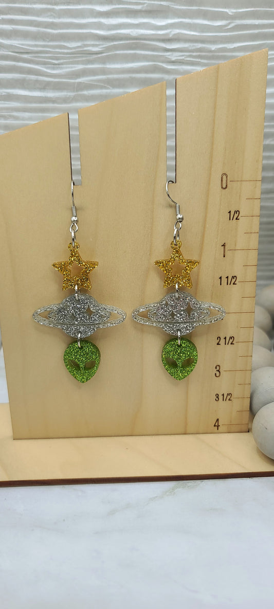 Outerspace Earrings