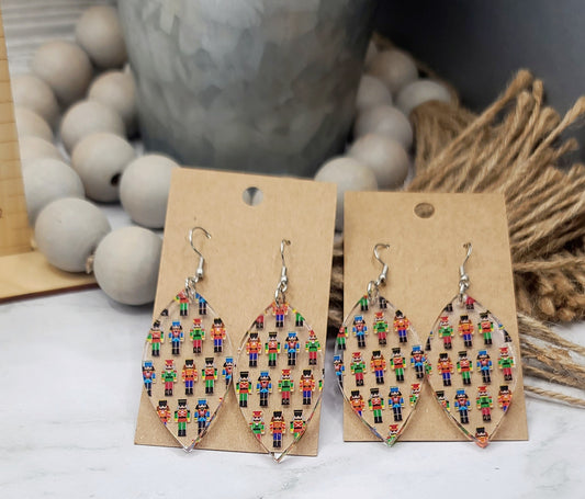 Nutcracker Petal Earrings