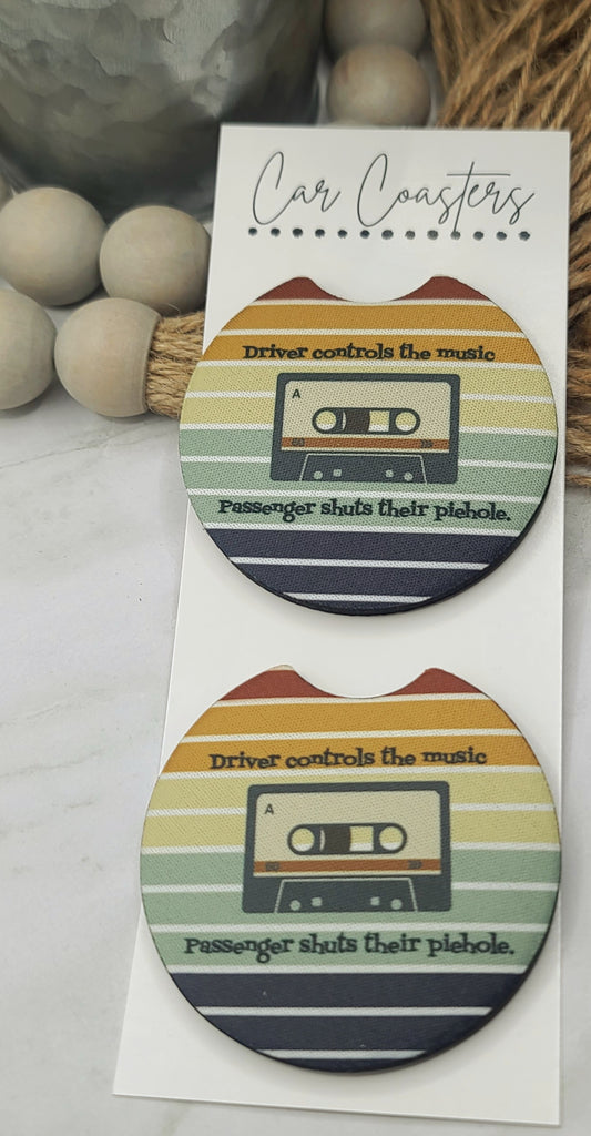 Piehole Car Coasters