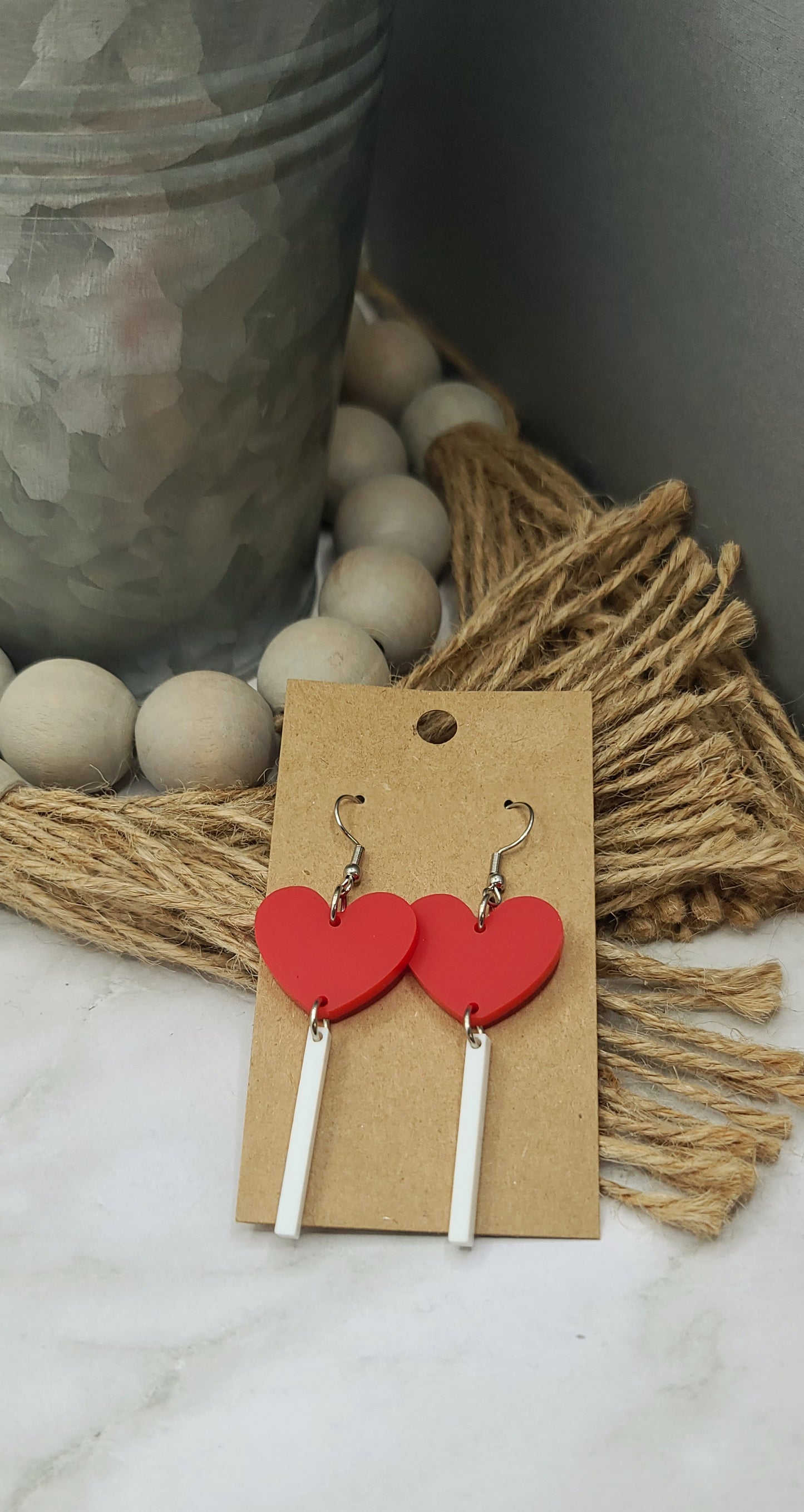 Heart Lollipop Earrings