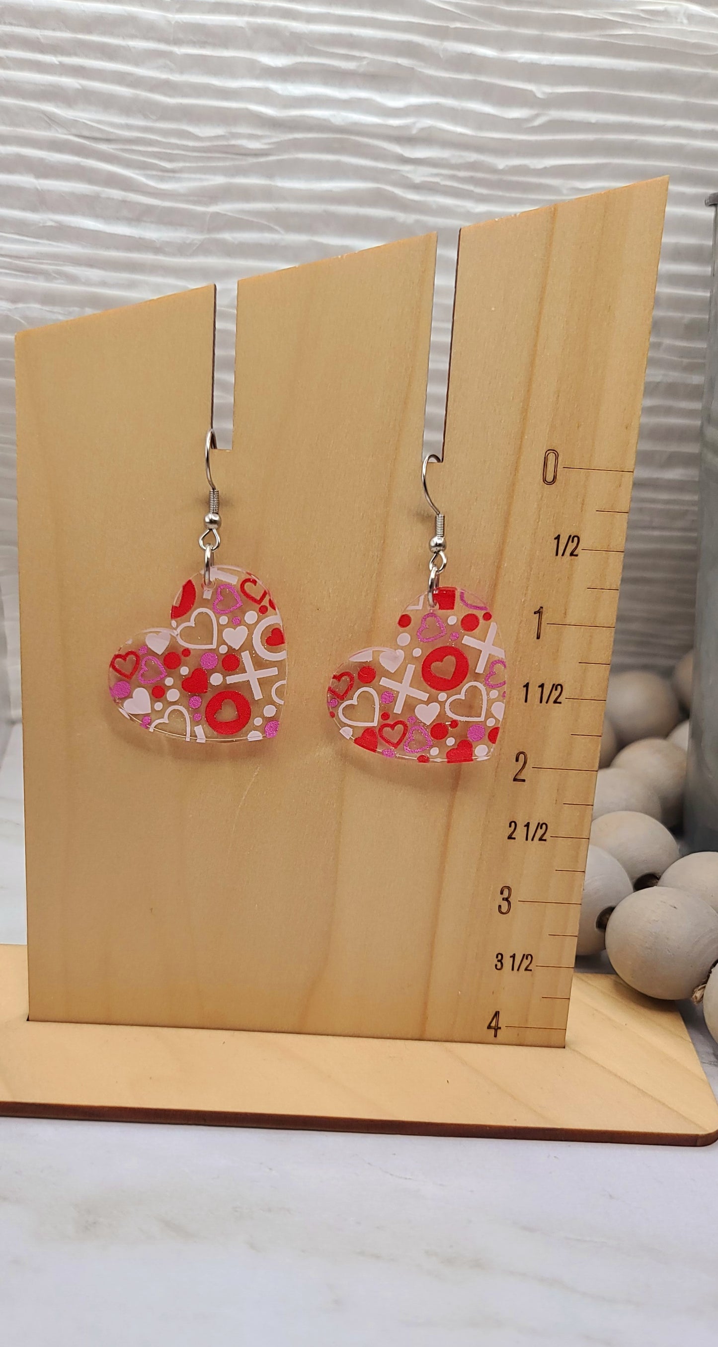 XOXO Hearts Earrings