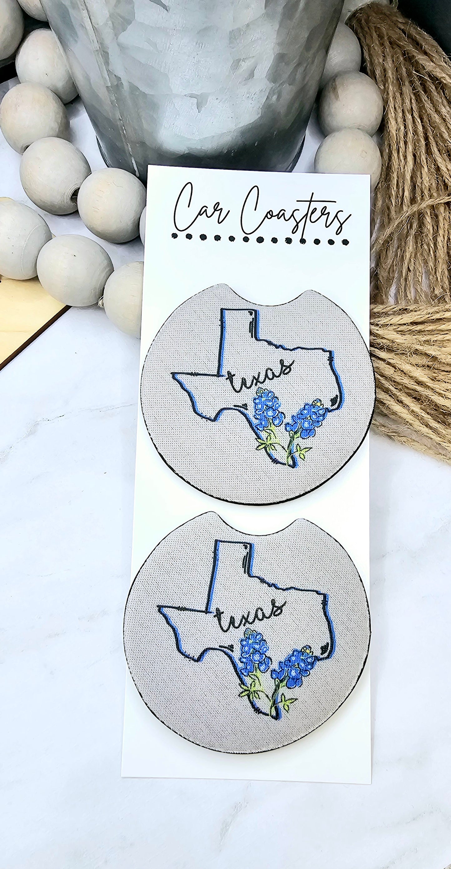 Texas Car Coasters