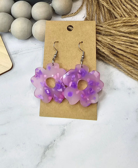 Boho Flower Earrings