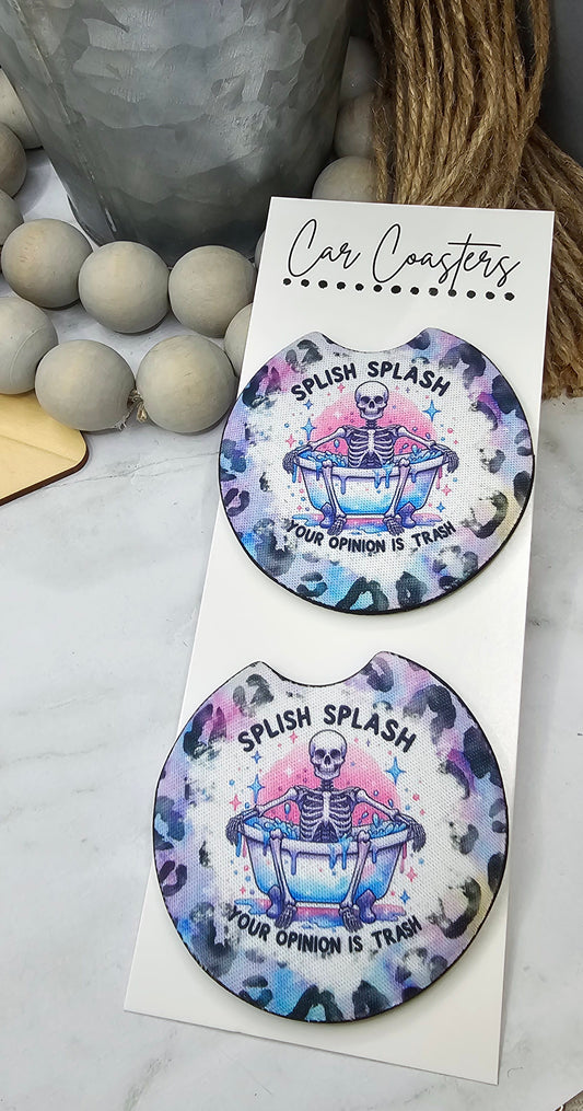 Splish Splash Car Coasters