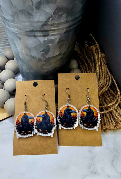 Raven Earrings