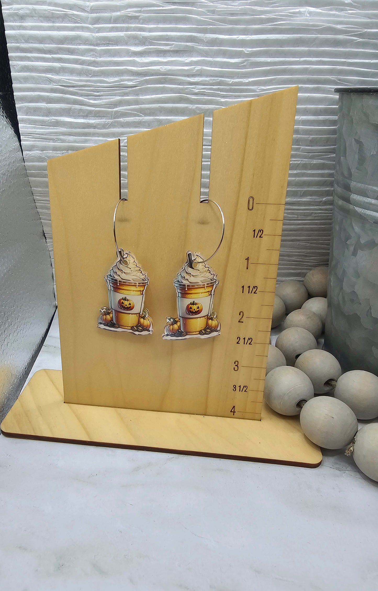 Pumpkin Spice Earrings