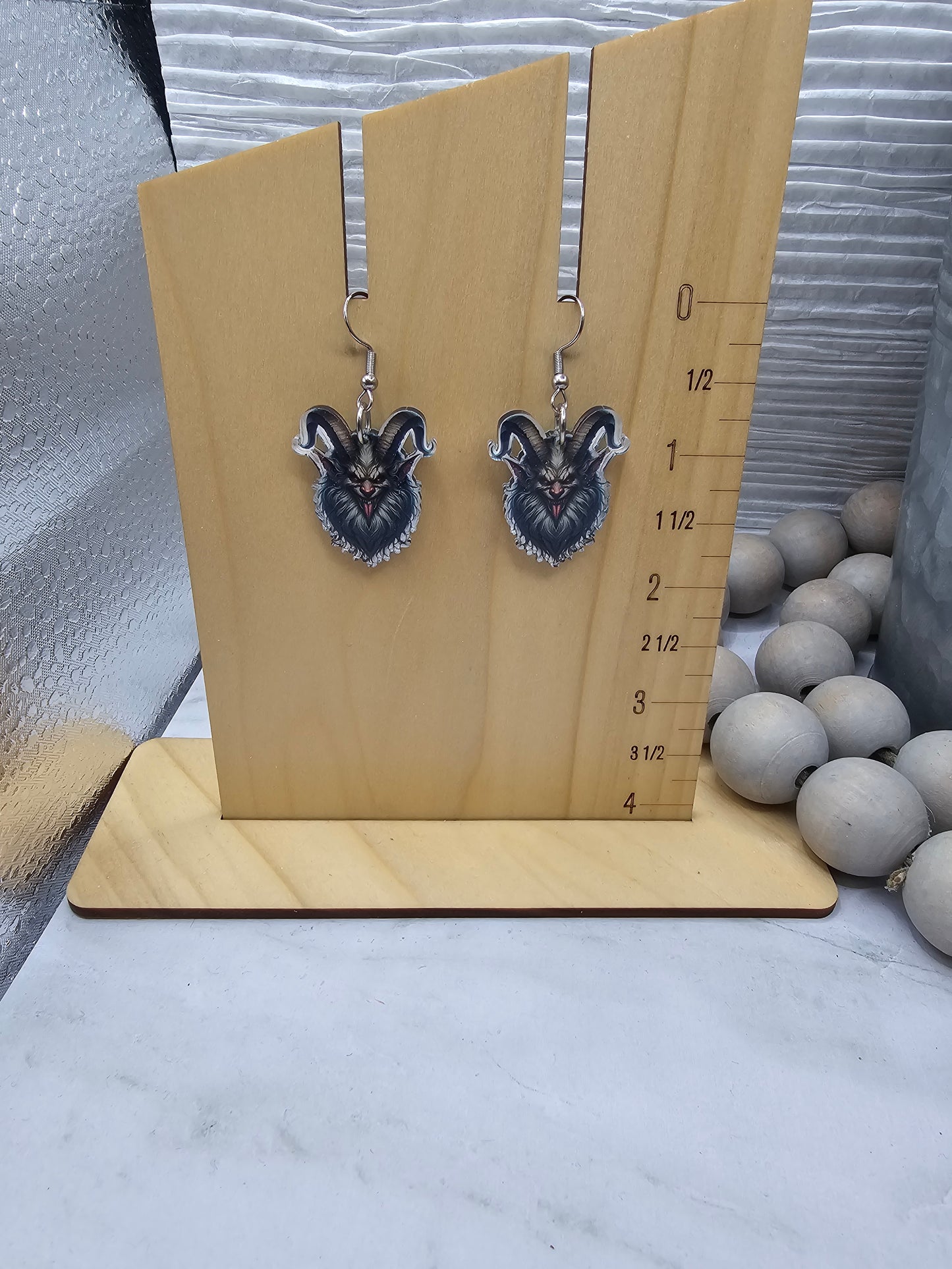 Krampus Earrings