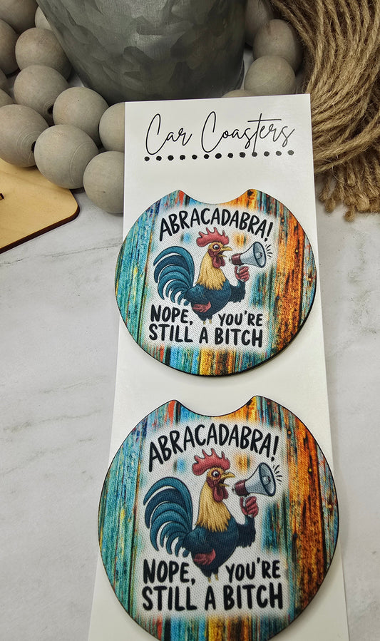 Abracadabra Car Coasters