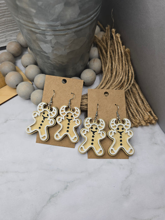 Krampus Gingerbread Earrings