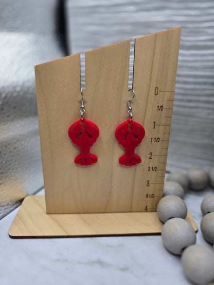 Crawfish Earrings