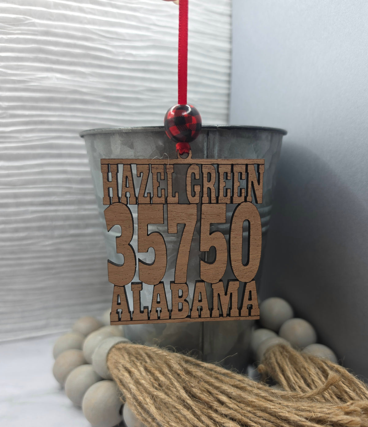 Zip Code Ornament