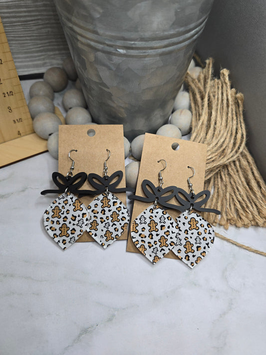 Gingerbread Ornament Earrings