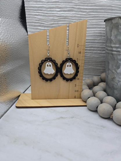 Ghost Frame Earrings