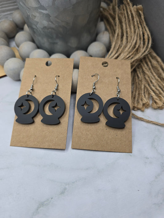 Crystal Ball Earrings