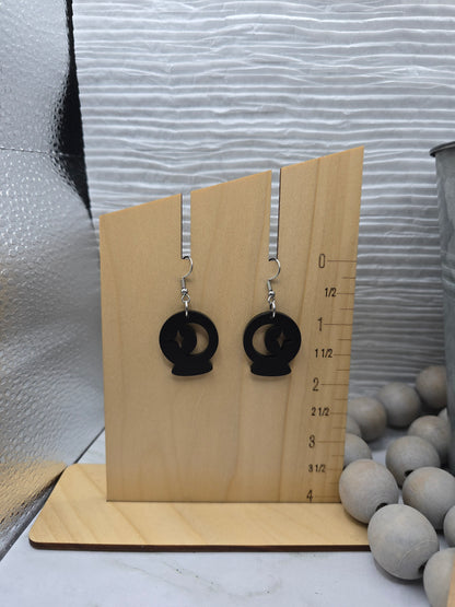 Crystal Ball Earrings