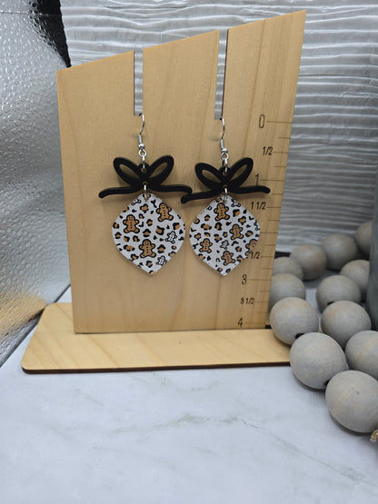 Gingerbread Ornament Earrings
