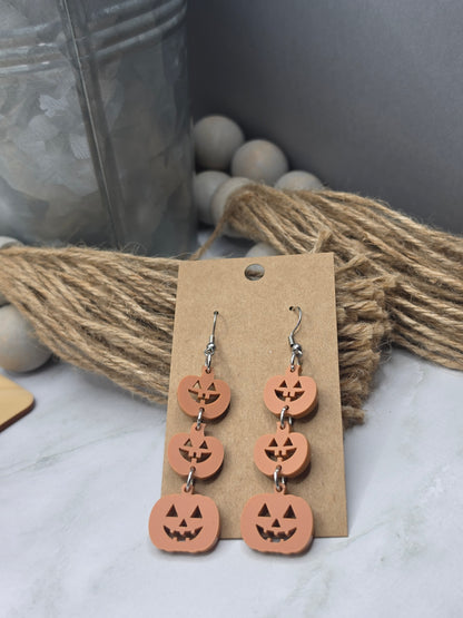 Pumpkin Stack Earrings